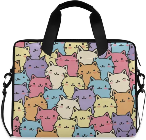Vista 15 de MNSRUU Bolsa para portátil de 15,6 pulgadas Duck Rubber Laptop Maletín Bolsa