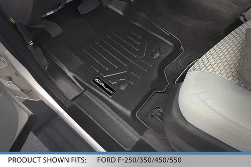 Vista 2 de SMARTLINER Juego de alfombrillas de primera fila para Ford F-250 2012-2012