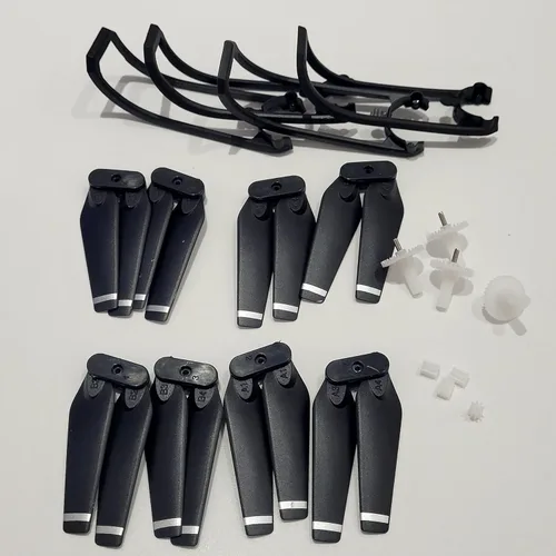 Vista 9 de for E99 PRO 2 Mini Drone for Motor Arm Shell/Propeller Protective Frame Gears Blade Clip for DIY(12PCS Blade Guard)