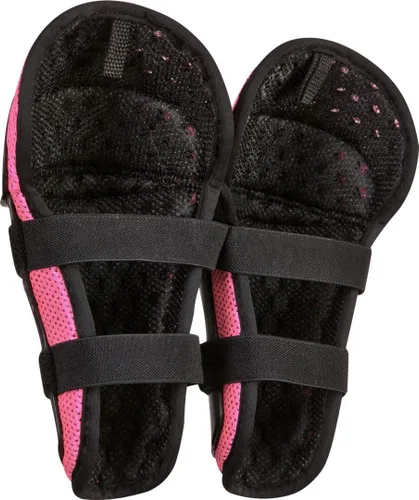Vista 2 de Fox Racing Protector de rodilla/espinillera unisex para niños y jóvenes Titan Motocross Negro/Rosa