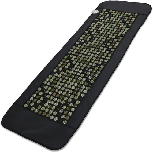Vista 10 de UTK Almohadilla térmica de infrarrojos lejanos, alivio del dolor 5 veces para espalda, cintura y abdomen, regalo para mujeres y hombres, alfombrilla