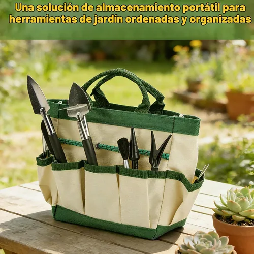 Vista 3 de Juego de 44 piezas de herramientas para plantas suculentas - Estera de re-plantación para interior de 39.4" y bolsa de 19 piezas de mini Verde