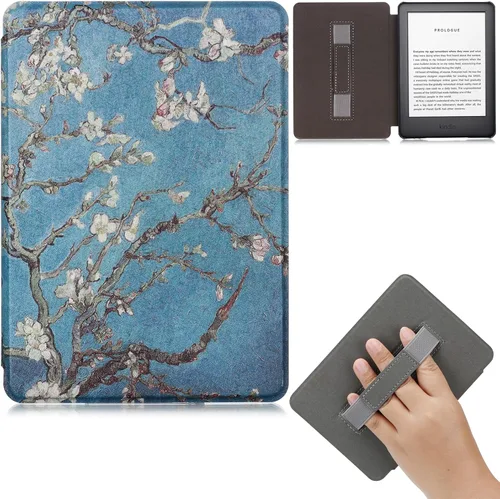 Vista 18 de Funda para Kindle (10ª generación 2019), piel sintética, delgada, ligera, con funda protectora inteligente de encendido y apagado automático