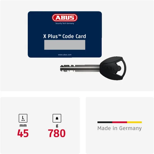 Vista 2 de Abus Disc Lock Granit Sledg 77 Grip Rojo