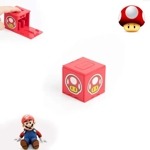 Vista 2 de doepeBAE Game Card Case for Nintendo Switch,Deformable Expandable Switch Game Card Holder,Cube Game Card Storage Box,Large Capacity Game Card