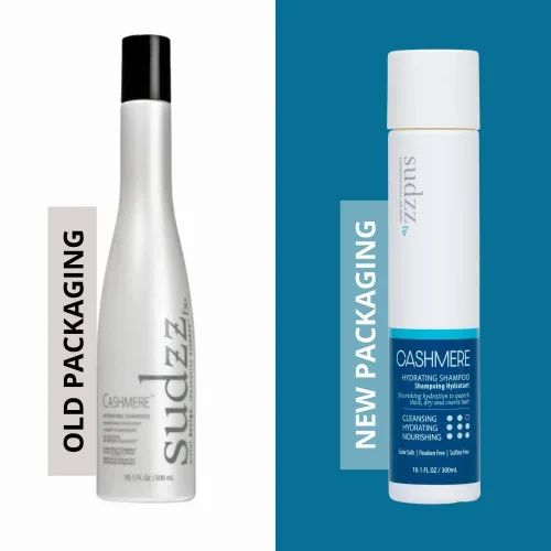 Vista 4 de SUDZZFX Champú hidratante de cachemira + paquete de muestras para el cuidado del cabello, sin sulfatos, champú seguro para el color (10.1 onzas)
