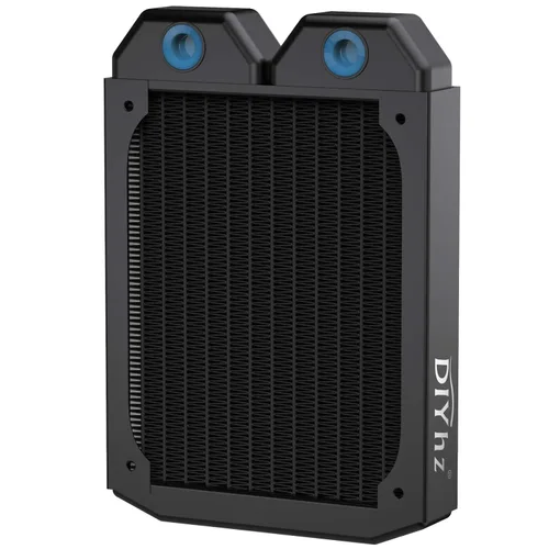 Vista 15 de Radiador de Refrigeración por Agua para Computadora, Intercambiador de Calor de Aluminio de 8 Tubos, Radiador de Refrigeración Líquida con Rosca