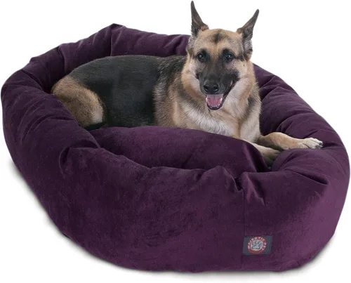 Vista 16 de Majestic Pet Villa - Cama para perros de espuma viscoelástica triturada de 32 pulgadas para perros de tamaño mediano, 32 x 23 x 7 pulgadas, cama