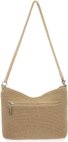 Vista 4 de The Sak Lumi - Bolso cruzado convertible 3 en 1 para mujer para uso diario y viajes, bolso de mano pequeño con cierre de cremallera