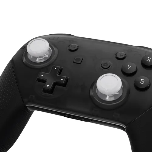 Vista 6 de eXtremeRate Palancas de mando 3D de repuesto que brillan en la oscuridad, palancas analógicas con destornillador cruzado para controlador Nintendo