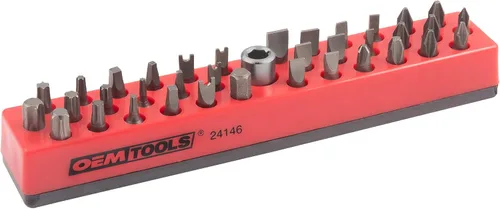 Vista 9 de OEMTOOLS 24145 - Soporte magnético para brocas hexagonales, 36 piezas, organizadores de brocas hexagonales, soportes magnéticos para superficies