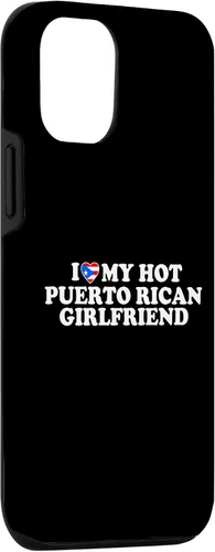 Vista 3 de Funda para iPhone 13 I Love My Hot Puerto Rican Girlfriend