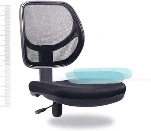 Vista 4 de Home Computer Chair to Work in an Office Chair Staff Member Chair Netting Lift Swivel Chair Lift Student Dormitory Chair