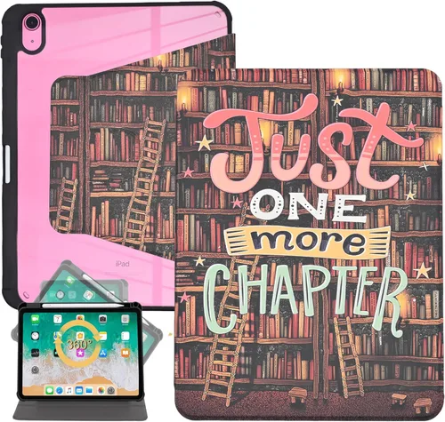 Vista 16 de Funda giratoria para iPad (A16) 11ª generación de 11 pulgadas (2025), iPad 11ª generación de 10.9 pulgadas (2022), funda tipo cartera de piel PU