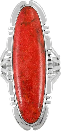 Vista 3 de Anillo de plata de ley con turquesa auténtica y piedras preciosas (color seleccionado), Metal, multi
