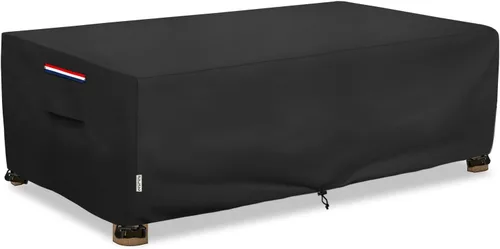 Vista 10 de Fundas impermeables para sillas de patio, paquete de 2, 27.5 Beige