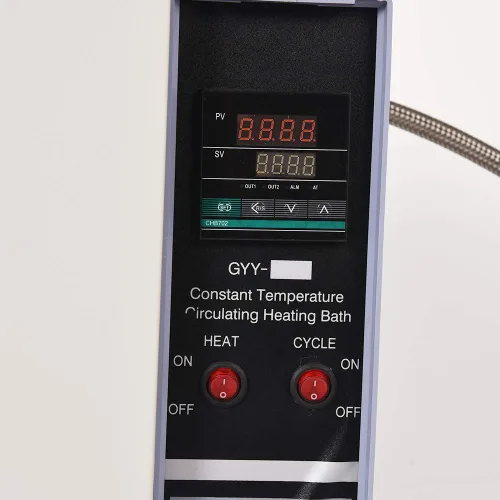 Vista 5 de HNZXIB baño de agua de circulación de alta temperatura 5L/aceite para el reactor de cristal de doble capa