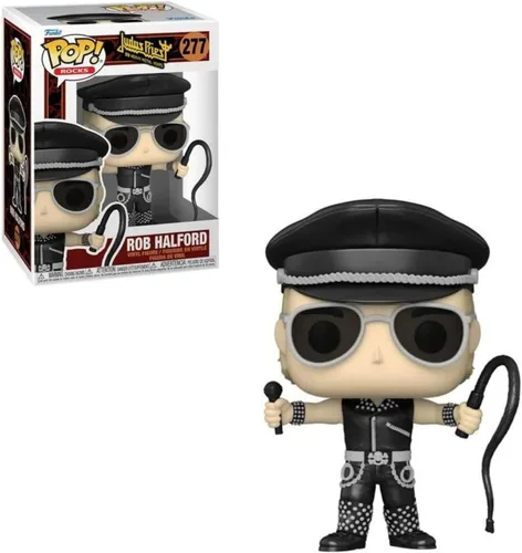 Vista 6 de POP Rocks: Judas Priest - Figura de vinilo de Rob Halford Funko (paquete con funda protectora de caja compatible), multicolor, 3.75 pulgadas