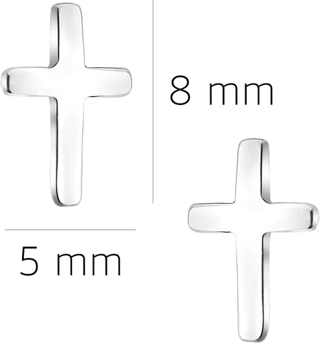 Vista 5 de SOFIA MILANI - Pendientes Mujer Plata 925 - Pendiente Cruz - 20902, Plata, no aplica