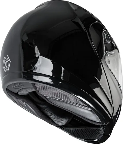 Vista 3 de GMAX Casco modular MD-04 (negro, grande) - Aprobado por FMVSS 218
