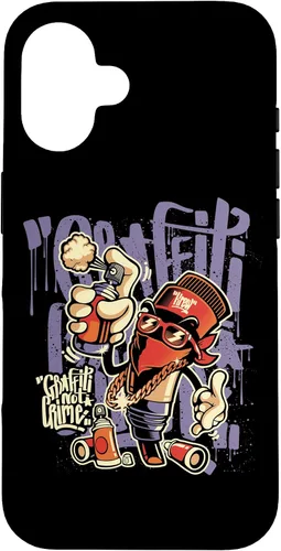 Vista 32 de Rociador de graffiti Hip Hop Street Estilo urbano Spray Can Gift Case para iPhone 17