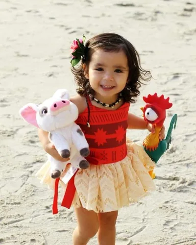 Vista 2 de Ropa de bebé para niña pequeña, con encaje halter sin espalda, vestido de tul para verano, trajes de aventura