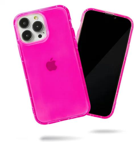 Vista 49 de SteepLab Neon Highlighter - Funda para iPhone 12 Pro Max, funda Grippy Jelly con bolsillos protectores de aire (amarillo neón llamativo)