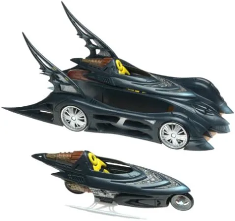 Vista 3 de Batman Vehículo batmóvil para figuras de acción de 6 pulgadas 2003 Mattel