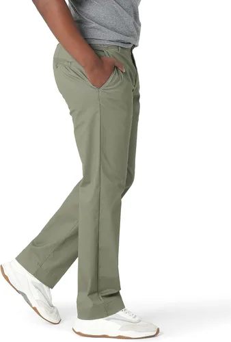 Vista 47 de Lee Extreme Motion Pantalón regular recto sin pliegues al frente para hombre
