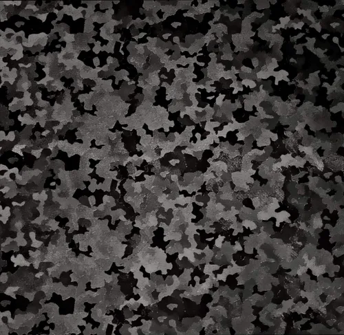 Vista 5 de VViViD+ Rollo de Vinilo de Camuflaje Negro Stealth Pequeño Sin Patrón (6 pies × 5 pies)