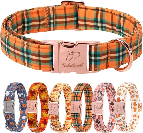 Vista 202 de Collar para perros del 4 de julio, collares patrióticos azules para cachorros y perros pequeños, ligero y ajustable 1776 collares para cachorros