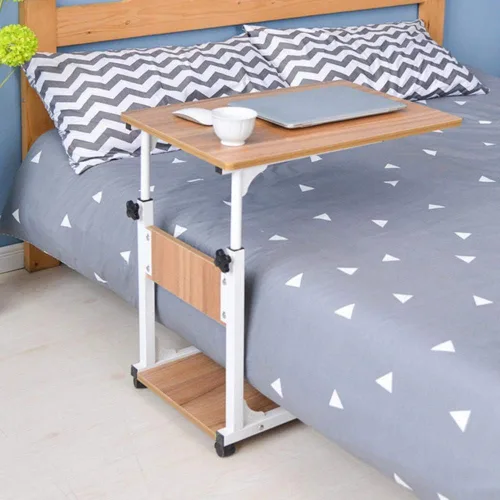 Vista 4 de BTZHY Mesa auxiliar/mesa auxiliar/mesa auxiliar, soporte para laptop de madera, mesa ajustable para computadora portátil, escritorio de oficina