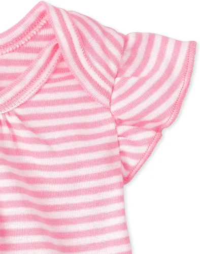 Vista 2 de The Childrens Place Body unisex de manga corta para bebé 100 algodón