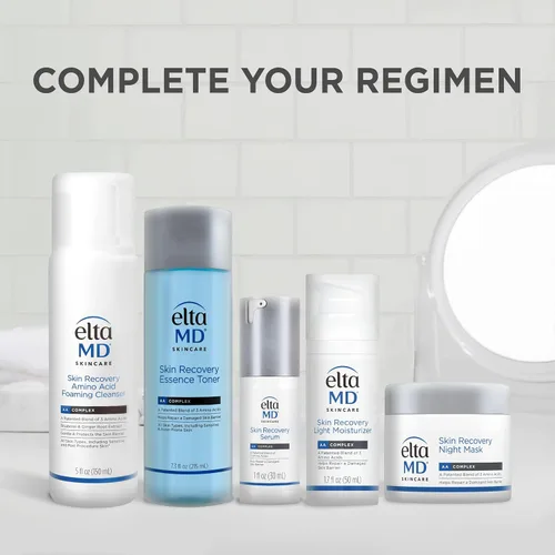 Vista 8 de EltaMD Hidratante facial ligero para piel seca, alivio del enrojecimiento, hidratante facial, hidrata y calma la piel sensible, fórmula no grasa, pH