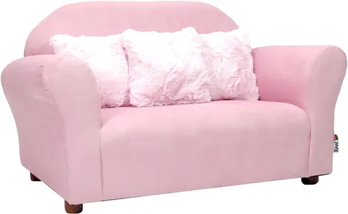 Vista 12 de Keet - Sofá infantil de peluche con almohadas decorativas