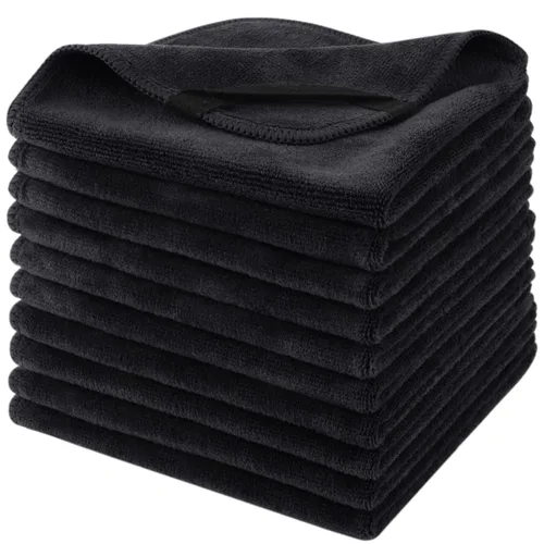 Vista 52 de SINLAND Paños faciales de microfibra de secado rápido toallita de lavado de 8 x 8 pulgadas paño de lavado facial absorbente suave paños removedores