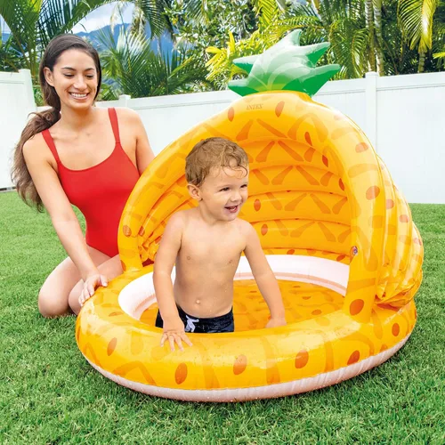 Vista 3 de Intex Piscina para bebés de piña, 40 x 37 pulgadas, para edades de 1 a 3 años
