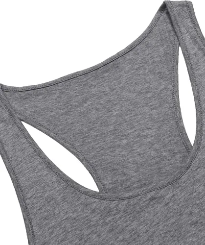 Vista 4 de COOFANDY Paquete de 3 camisetas sin mangas de algodón para hombre, sin mangas, estilo casual, clásicas