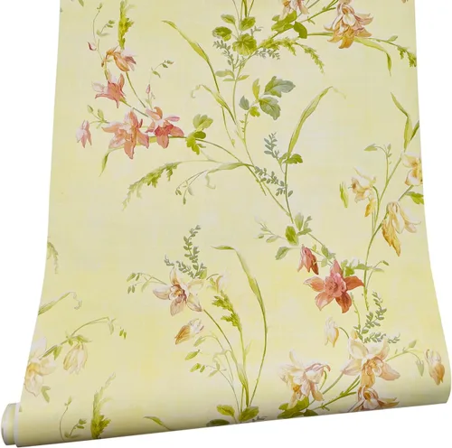 Vista 2 de Yifely Revestimiento autoadhesivo para estantes, papel extraíble para muebles para cubrir cajones de apartamentos, flores rurales, 17.7 pulgadas por