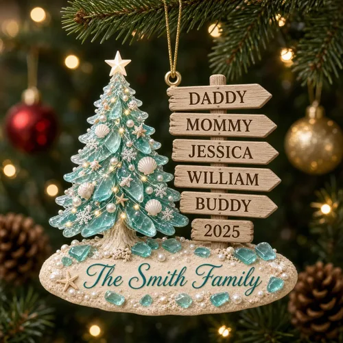 Vista 7 de Taza de Navidad personalizada con diseño de pan de jengibre 2026 Taza de crema_02