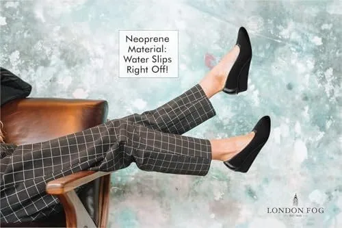 Vista 7 de LONDON FOG Chester Neoprene Dress Wedge