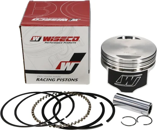 Vista 2 de Wiseco (VT2709) Kit de pistón forjado abovedado de 3.875 pulgadas con relación de compresión de 10.5:1 con junta de extremo superior