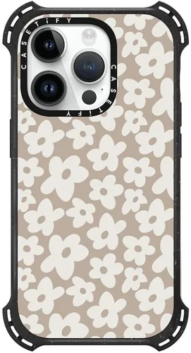 Vista 18 de CASETiFY - Funda para iPhone 15 Pro, compatible con MagSafe A prueba de golpes 21.3 pies 6x protección contra caídas de grado militar Black