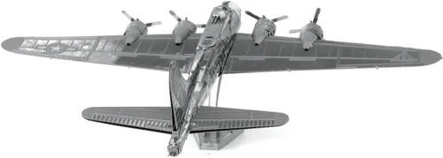 Vista 3 de Kit de modelo metálico 3D de Fascinations Metal Earth B-17 Flying Fortress