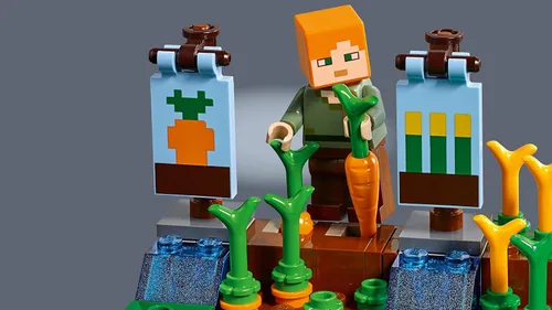 Vista 6 de LEGO Minecraft: La granja 21144. Juego de construcción (549 piezas)