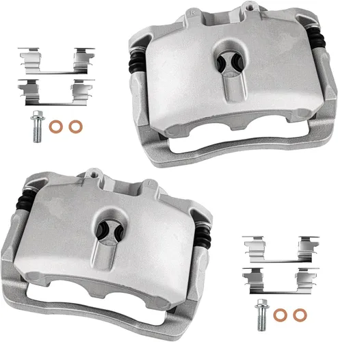 Vista 21 de cciyu Conjunto de pinza de freno trasera izquierda 18B4644A con soporte para Buick Rendezvous, para Chevy Venture, para Oldsmobile Silhouette