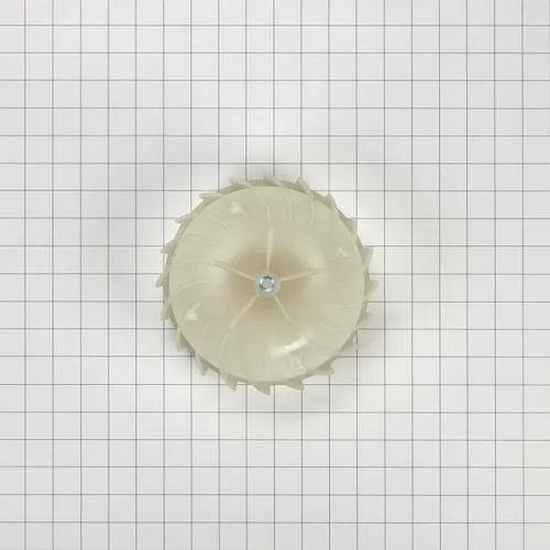 Vista 2 de Whirlpool WPW10349492 Rueda de soplador de secadora de carga frontal OEM, blanco