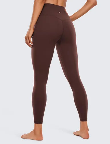 Vista 2 de CRZ YOGA Butterluxe - Leggings de yoga de cintura alta para mujer, 25 pulgadas, con doble costura, suaves, cómodos, atléticos, pantalones