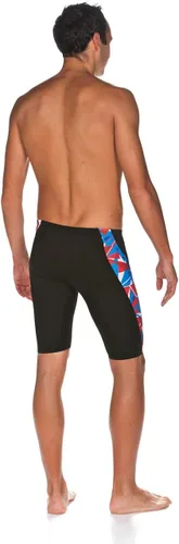 Vista 4 de Arena Men's Previous Season Team Color Print Jammer Athletic Training Swimsuit