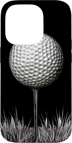 Vista 17 de Funda para iPhone 17 con pelota de golf en camiseta para jugadores de golf